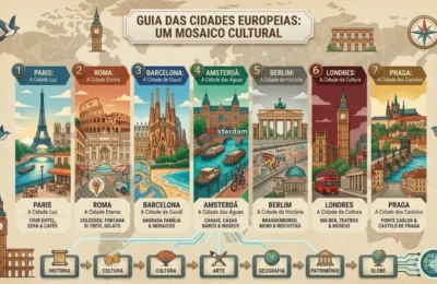 10 Melhores Cidades para Visitar na Europa 2026