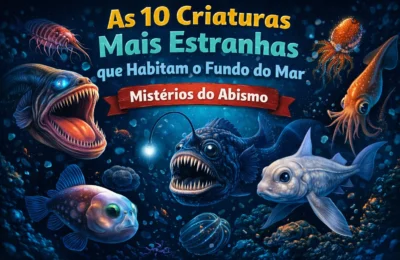 As 10 Criaturas Mais Estranhas que Habitam o Fundo do Mar: Mistérios do Abismo