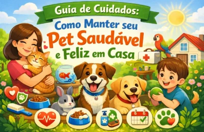 Guia de Cuidados: Como Manter seu Pet Saudável e Feliz em Casa